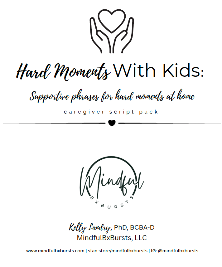 Hard Moments with Kids | Behavior Strategies