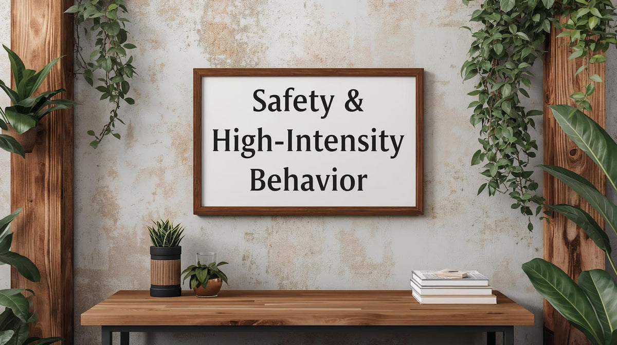 Safety & High-Intensity Behavior | Behavior Resource